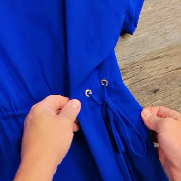 Calvin Klein Royal Blue Midi Dress - Picture 8 of 12